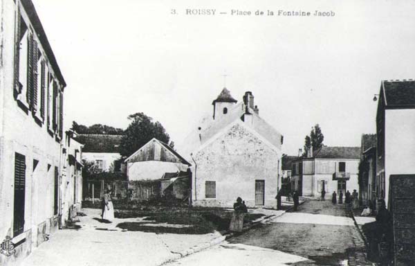 Place  de la fontaine Jacob vers 1910