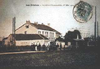Passage à niveau des Friches à Roissy-en-Brie, en 1905